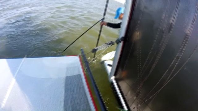 Подъём катамарана после падения. ТОРНАДО катамаран TORNADO catamaran. Novosibirsk. TornadoMasters.