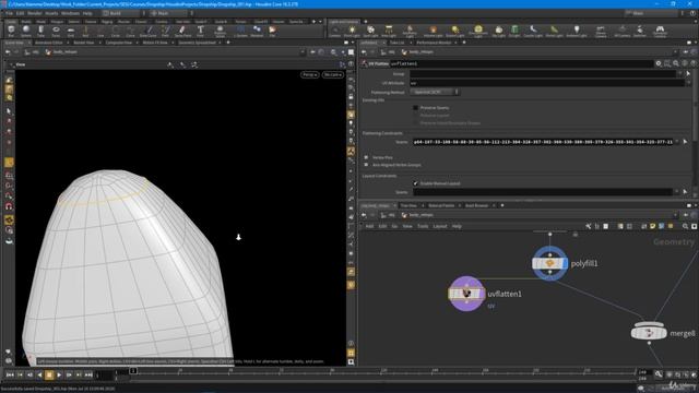 2. Using the UV Flatten Node - Part 1