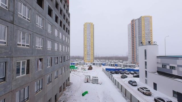 КМ Анкудиновский Парк, отчёт со строительной площадки за декабрь 2024 г.