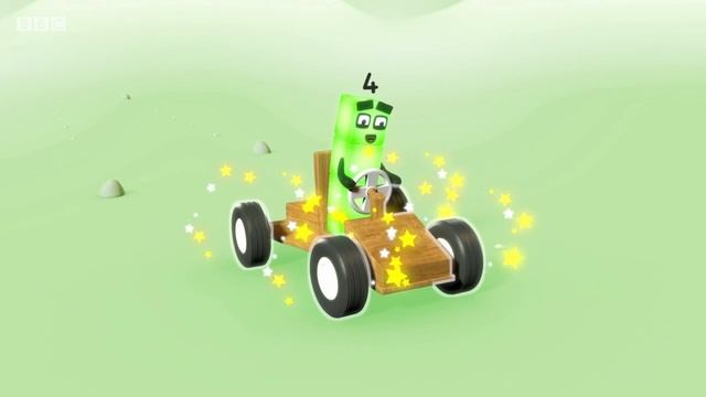 Numberblocks на русском l Сезон 1 Серия 6. Цифра четыре l Соединяющиеся кубики Намберблокс