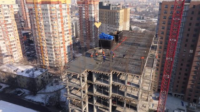 КМ Тимирязевский, 2-я очередь, отчёт со строительной площадки за февраль 2025 г.