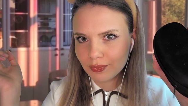 17. АСМР одноклассница рисует твой портрет • неразборчивый шепот, мерки 🎨✨