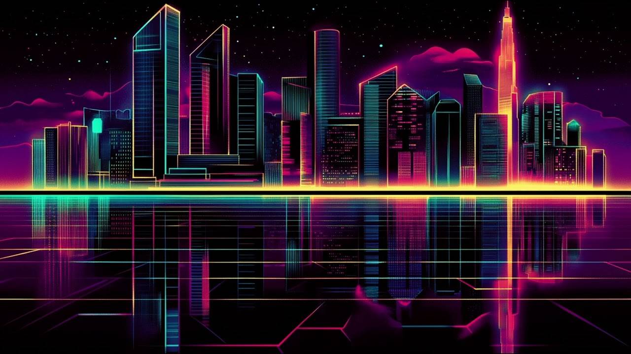 Neon Phantoms - Synthwave - Copyright Free