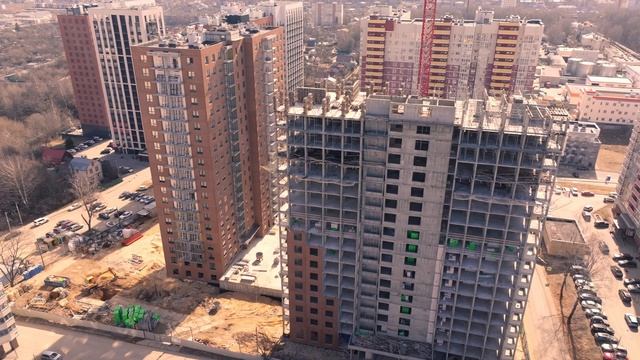 КМ Тимирязевский, 2-я очередь, отчёт со строительной площадки за март 2025 г.