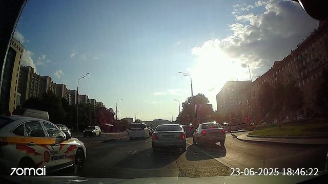 Дтп садовое кольцо, Москва 23.04.25