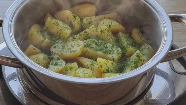Мясо с картофелем в умной посуде АМС ⧸Обед на скорую руку 😉