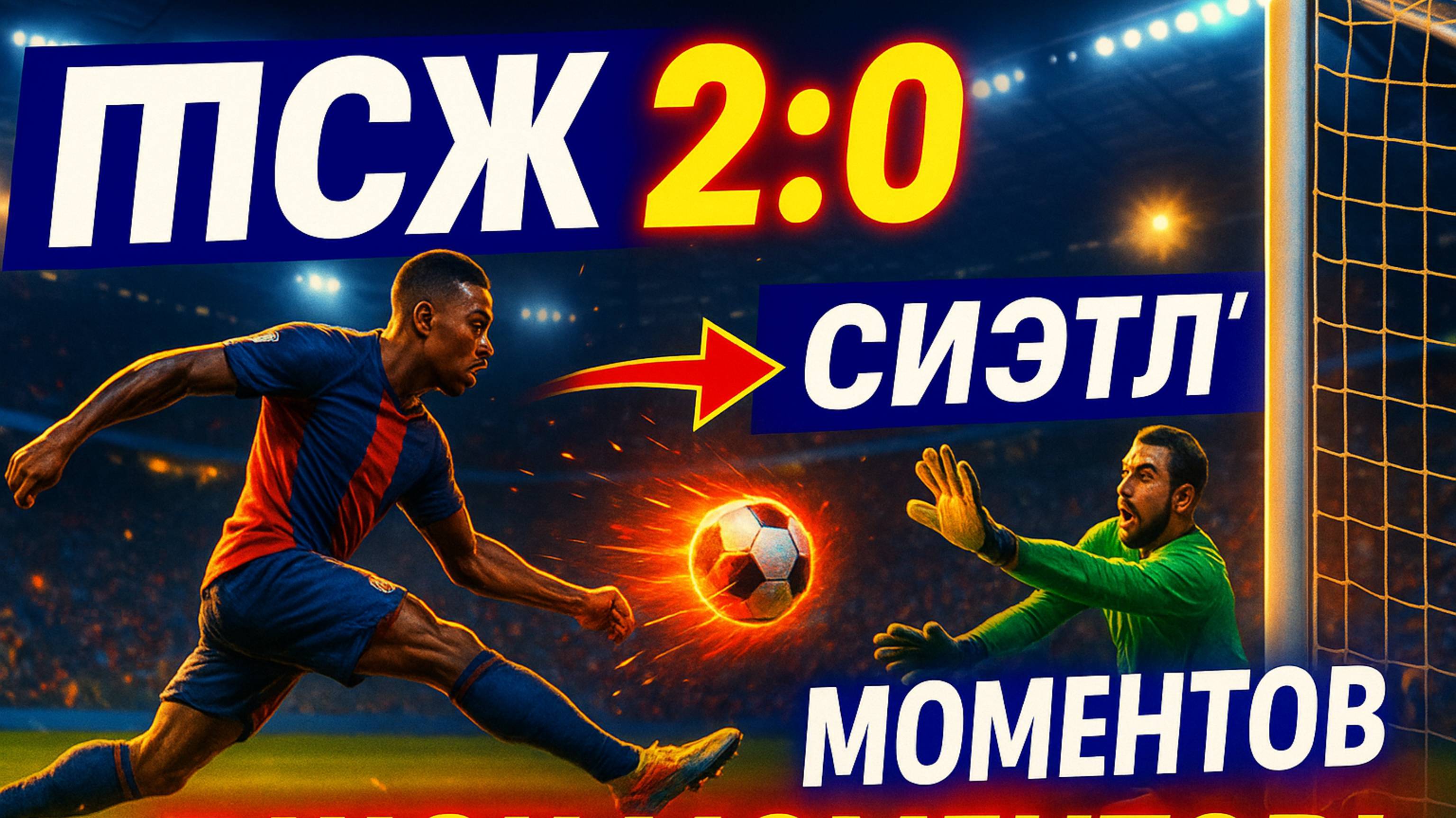 ПСЖ — Сиэтл 2:0 🔥 7 ШОК-моментов КЧМ-2025 | Обзор и аналитика матча