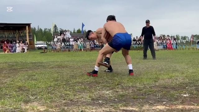 Классная борьба (Хапсагай) !!!
