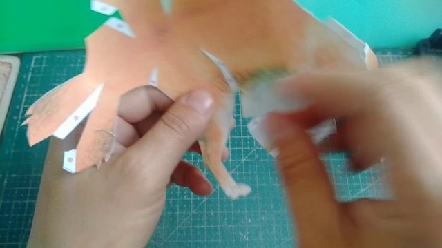 Койот из бумаги своими руками.