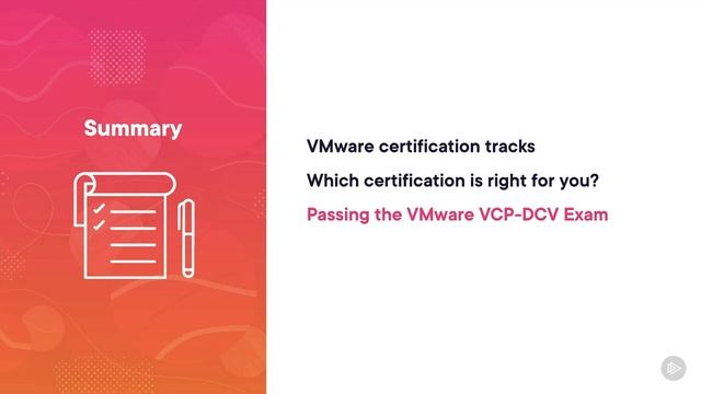 Pluralsight_VMware+vSphere_013_6. What This Module Covered