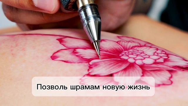 Заживший шрам можно перекрыть