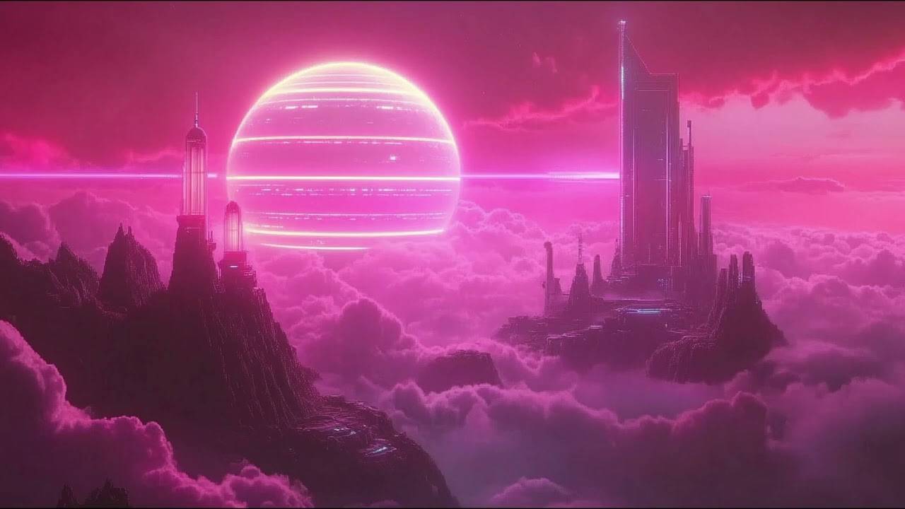 Galaxian Gate - Synthwave - Copyright Free