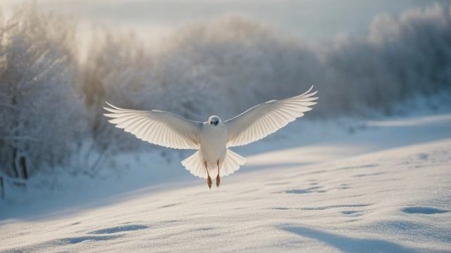 Полет птиц Искусство грации и свободы