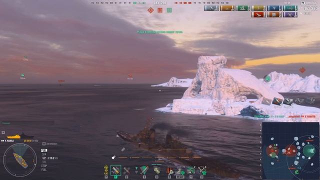 мир короблей!обычный бой 9