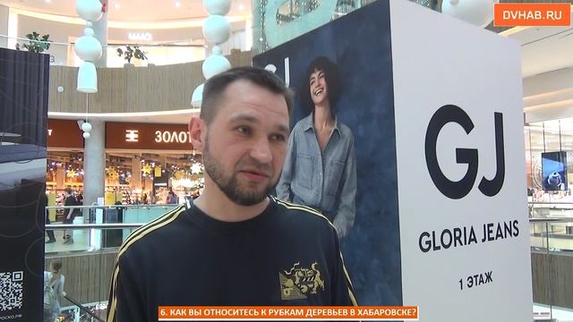 Отношением к рубкам в Хабаровске поделились горожане (ВИДЕОБЛИЦ)