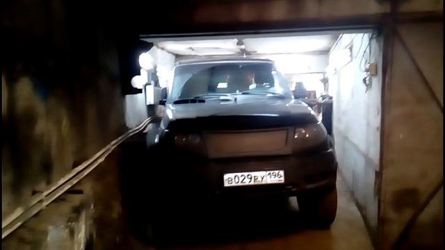 УАЗ Патриот, трудности въезда в гараж