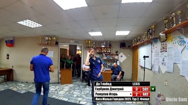 Дартс. NDL. Лига Малых Городов 2025. Тур 2. Финал. Горбунов vs Ромулов