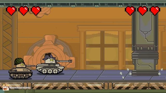 HomeAnimations – Мультики про танки  Поехавший комп - Мультики про танки
