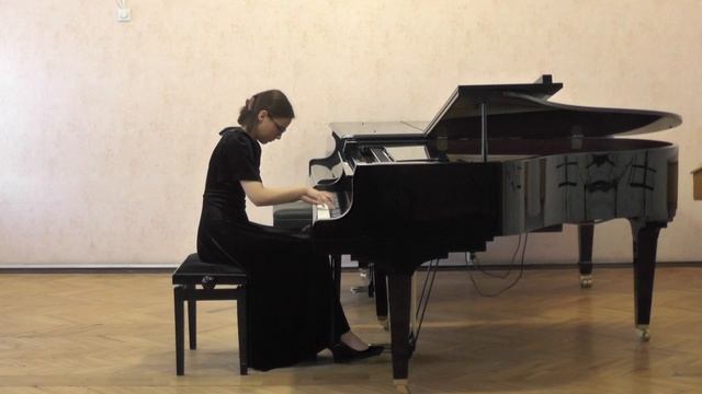 Анастасия Андреева. 1 курс КОМК им. Д.Д. Шостаковича