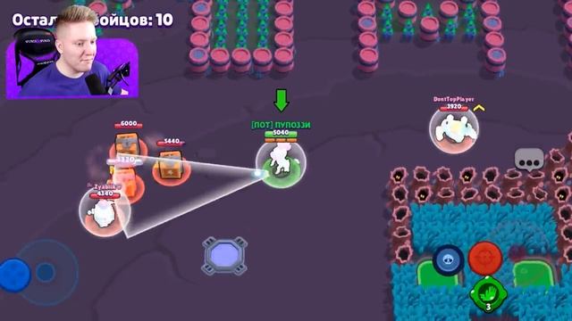 Поззи МАЙНКРАФТ КАРТА В BRAWL STARS