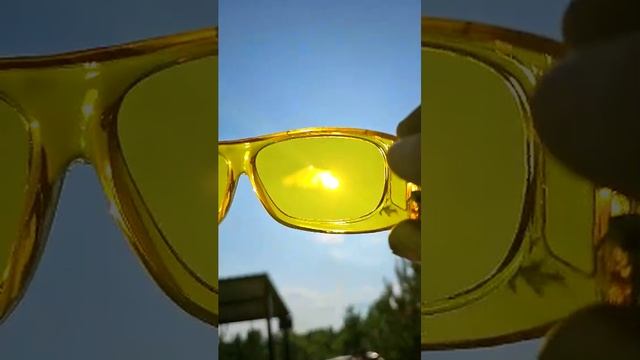 Очки для водителей Антиблик, набор два в одном