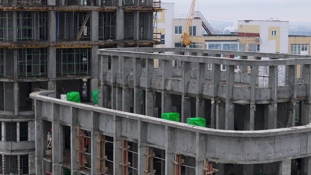 КМ Дом на Барминской, отчёт со строительной площадки за январь 2025 г.