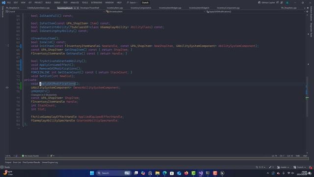 15.27 Преобразуйте элемент инвентаря для хранения компонента системы способностей