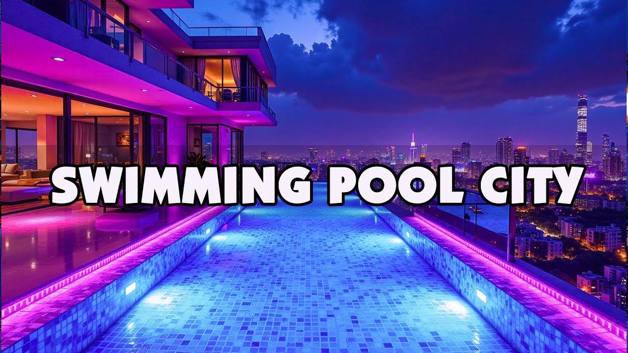Lofi Hip Hop Rain Mix 🌧️ Infinity Pool Vibes for Study, Sleep & Relax  Lofi Chill Playlist
