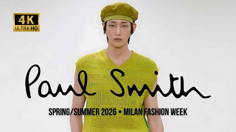 PAUL SMITH Menswear | Spring/Summer 2026 | Milan Fashion Week