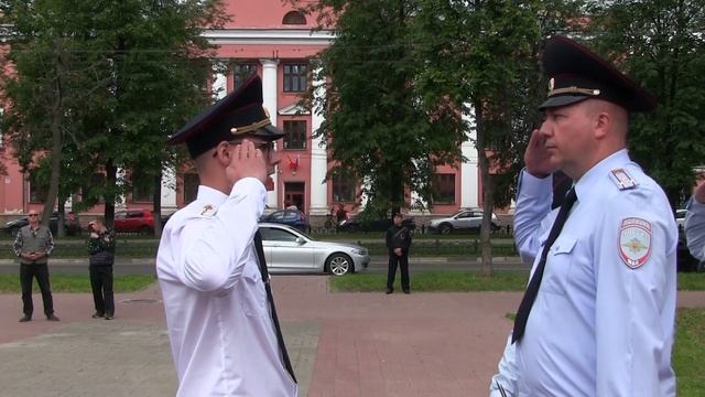 Состоялась торжественная церемония приведения к Присяге сотрудников органов внутренних дел