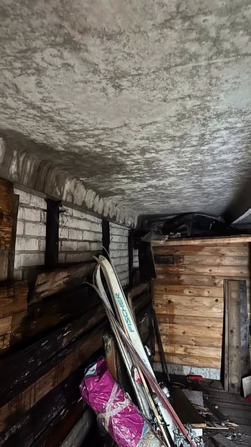 Укрепление кровельной плиты гаража!