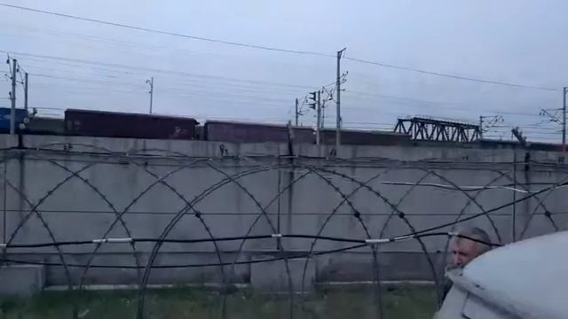 Тестирование "ТРЕЗОР-В04". Проверка работоспособности на заграждении вблизи железной дороги