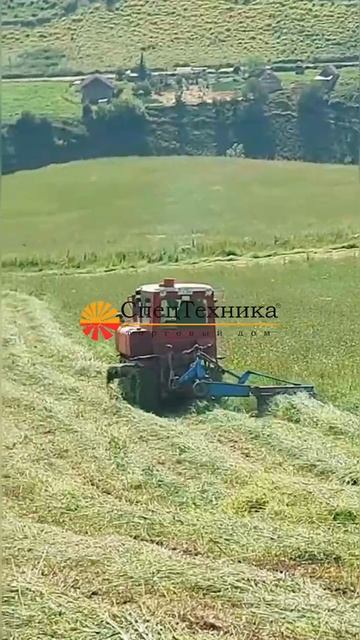 Роторная косилка KIRPI в работе!