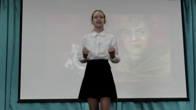 Юлия Друнина "И откуда вдруг берутся силы" - Полина Мешкова, воспитанница театральной студии "Дебют"