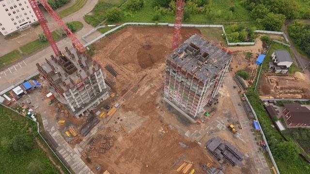 Ход строительства КМ Печёрский, май 2025
