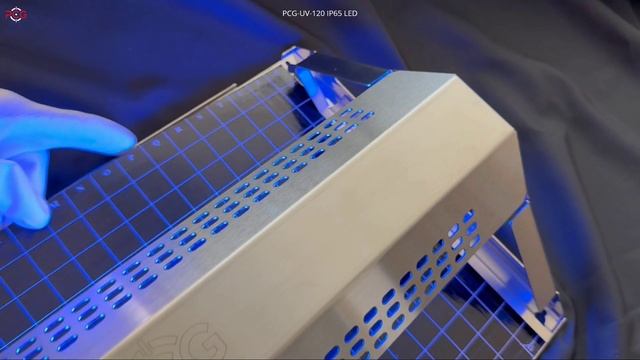 Установка клеевого листа в PCG-UV-120