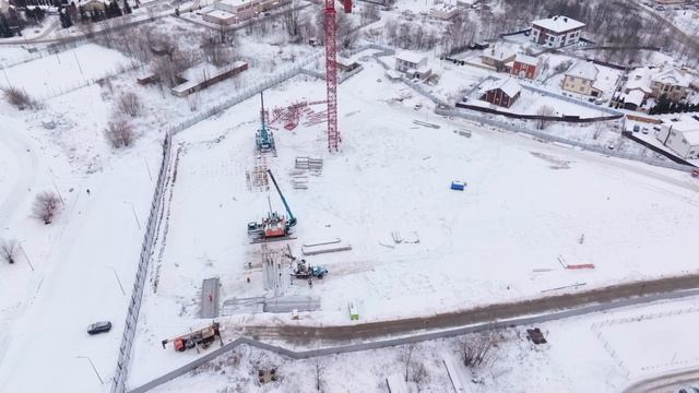 КМ Печерский, отчёт со строительной площадки за декабрь 2024 г.
