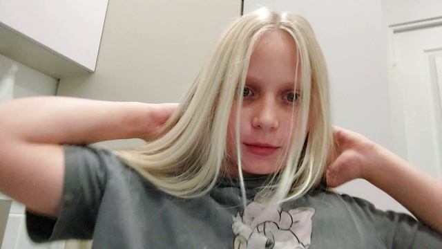 я на треть блондинка