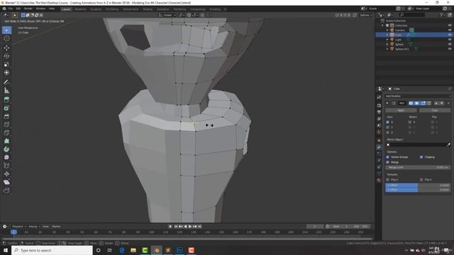 003 Modeling Our Characters Body Part 3