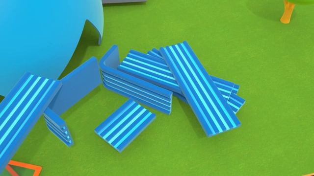 Капу напоил корову на ферме Играем в боулинг с Левой!