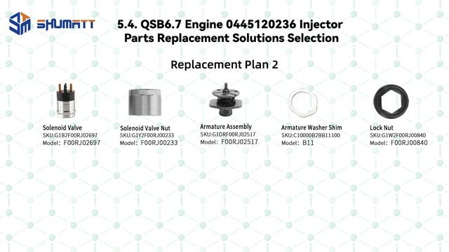 【Full Episode English】Expert Techniques for QSB6.7 Engine 0445120236 Injector Maintenance