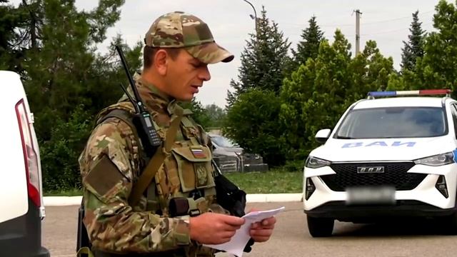 Полицейские республики провели масштабный рейд вблизи посёлка Металлист