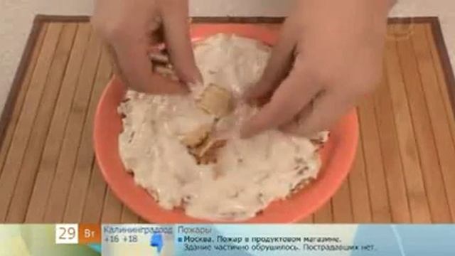 Торт из крекера