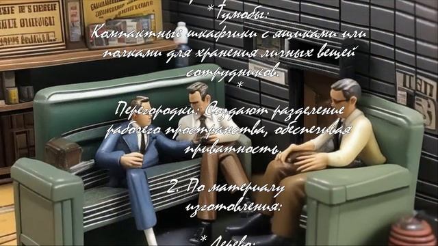 10 типов офисной мебели для вашего рабочего пространства  .