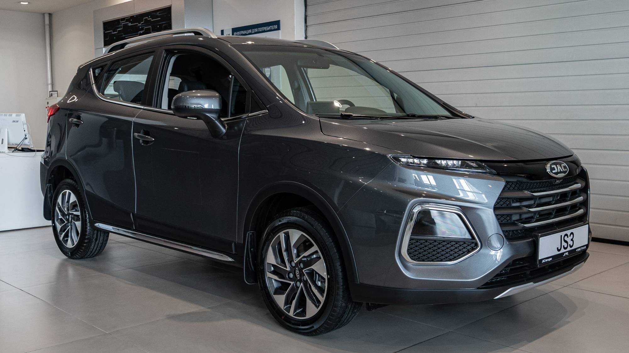 JAC JS3 (LUXURY) MT Серая платина