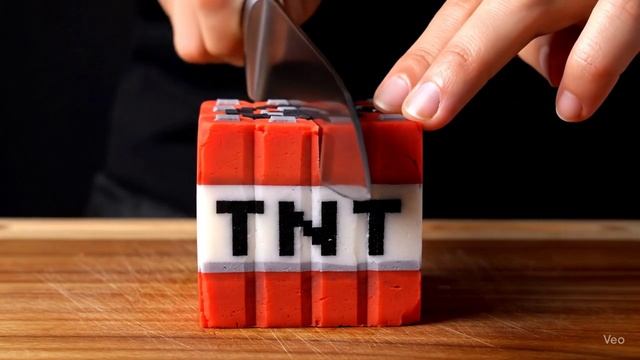Minecraft кубик TNT