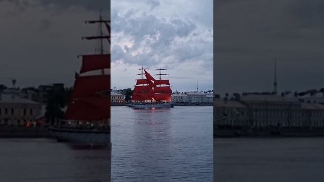 ⛵️Кадры с первой репетиции «Алых парусов».