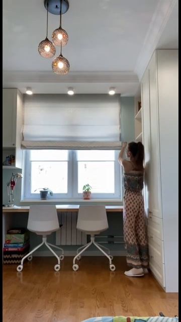 Самые практичные римские шторы в детскую #шторыназаказ #римскиешторы