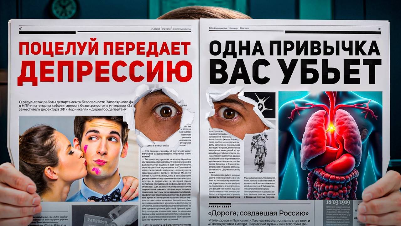Сальмонелла в сосисках! Новые анти-эйдж подходы и передача депрессии через поцелуй. Новости медицины