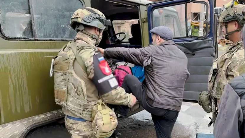 Бойцы группировки «Восток» эвакуировали мирных жителей села Богатырь в ДНР